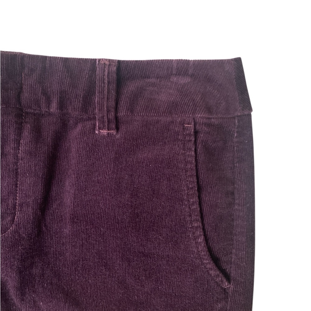 Eddie Bauer Plum Burgundy Corduroy Skirt women’s Size 8 - Picture 4 of 9